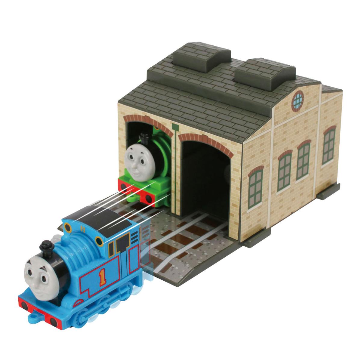 トーマス&パーシー機関庫よ~いドン!