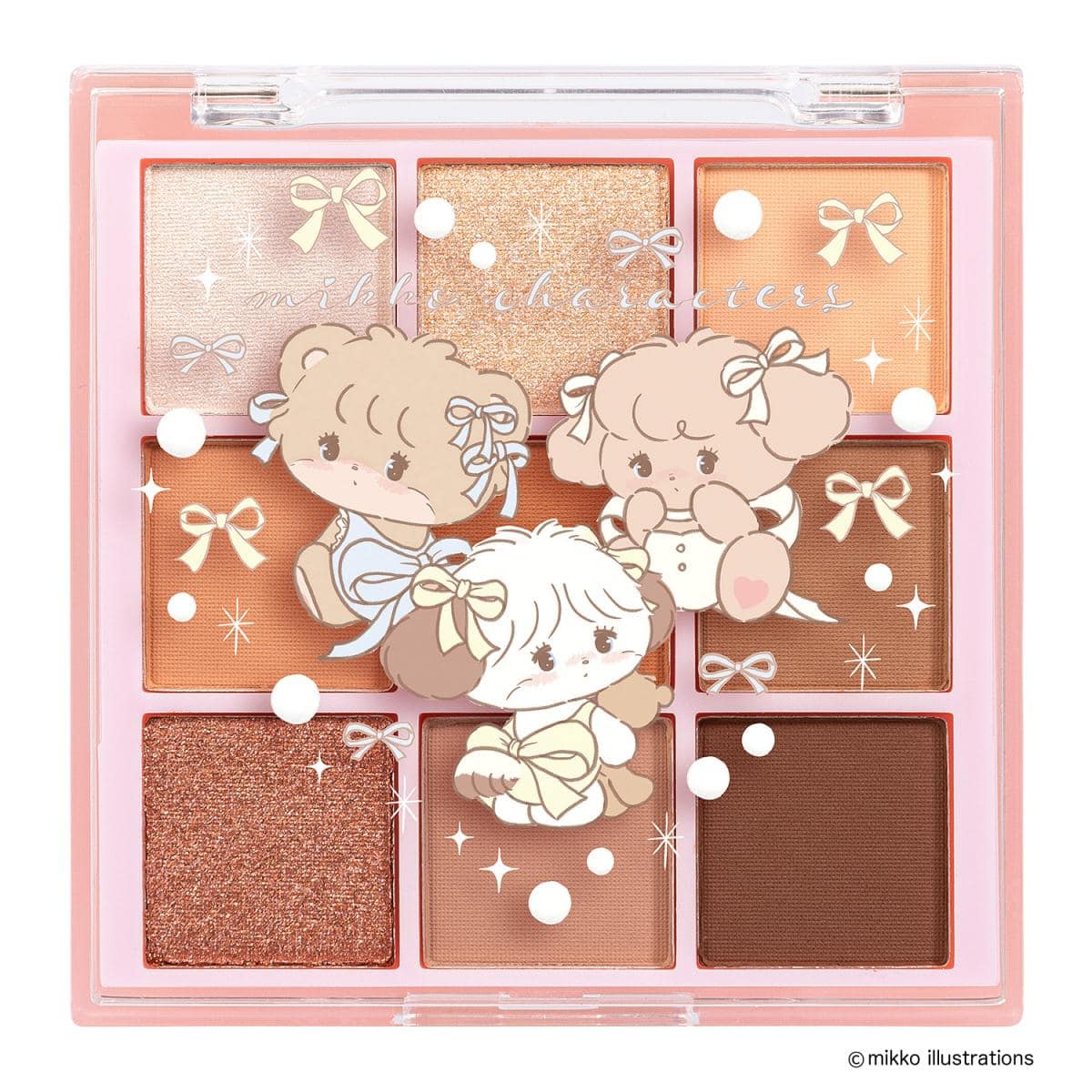 Mikko アイシャドウパレット＜ブラウン＞の商品画像2