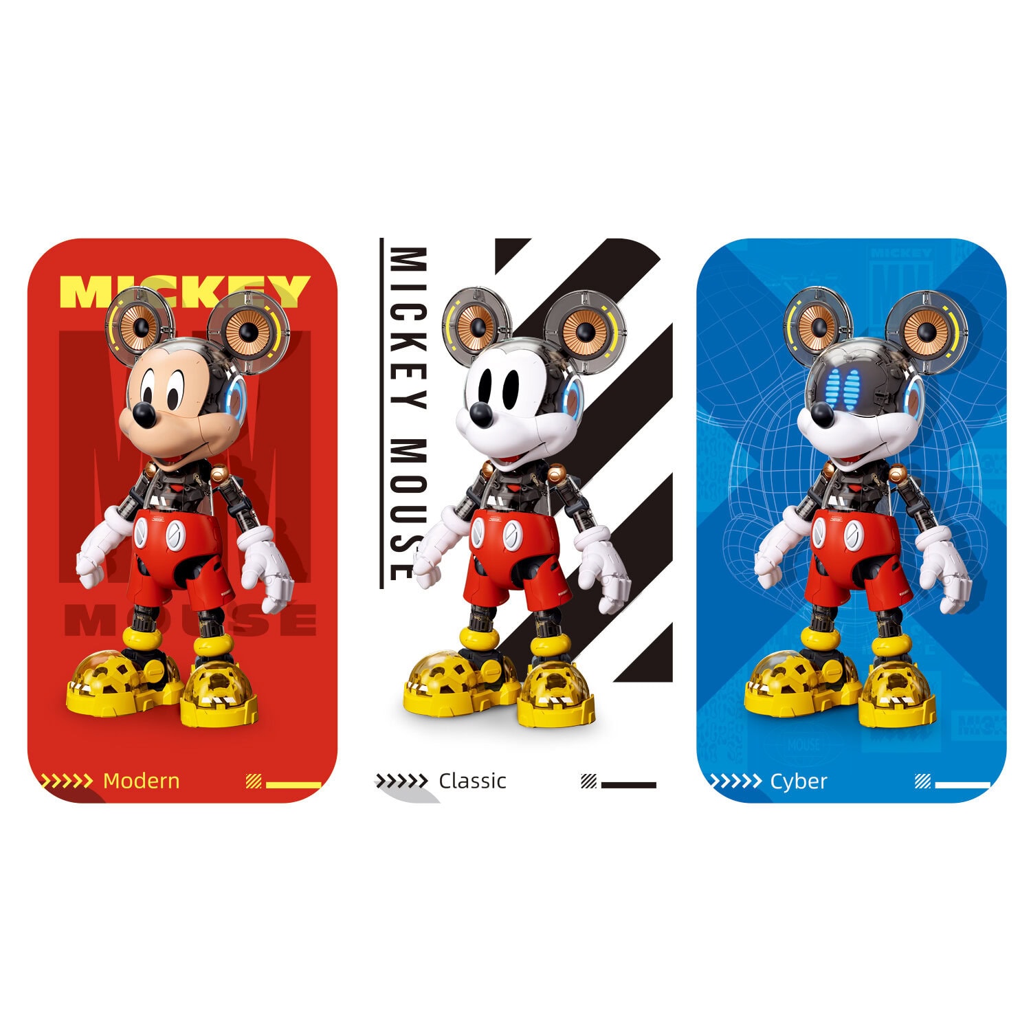 ミッキーマウス3in1モデル30cmの商品画像7