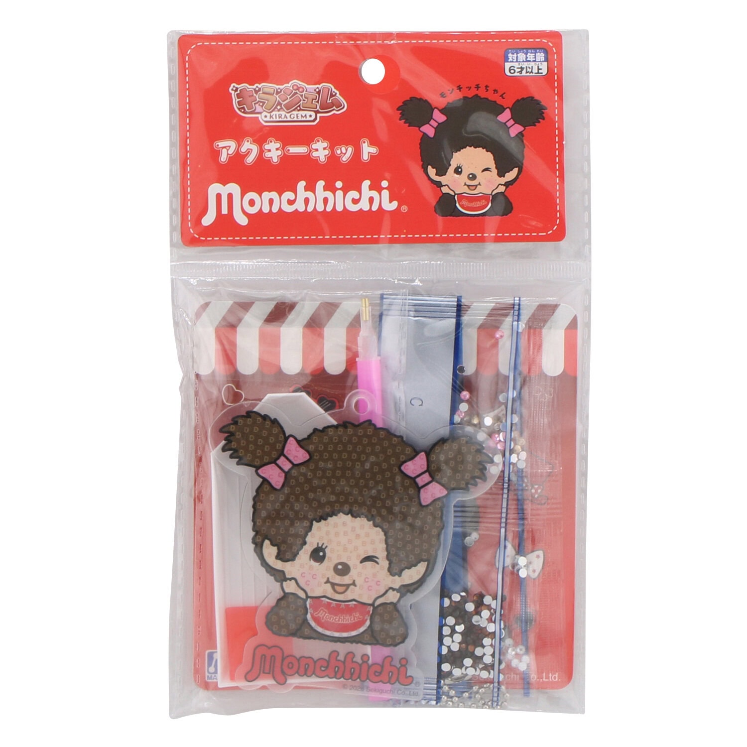 キラジェムアクキーキット モンチッチちゃんの商品画像2