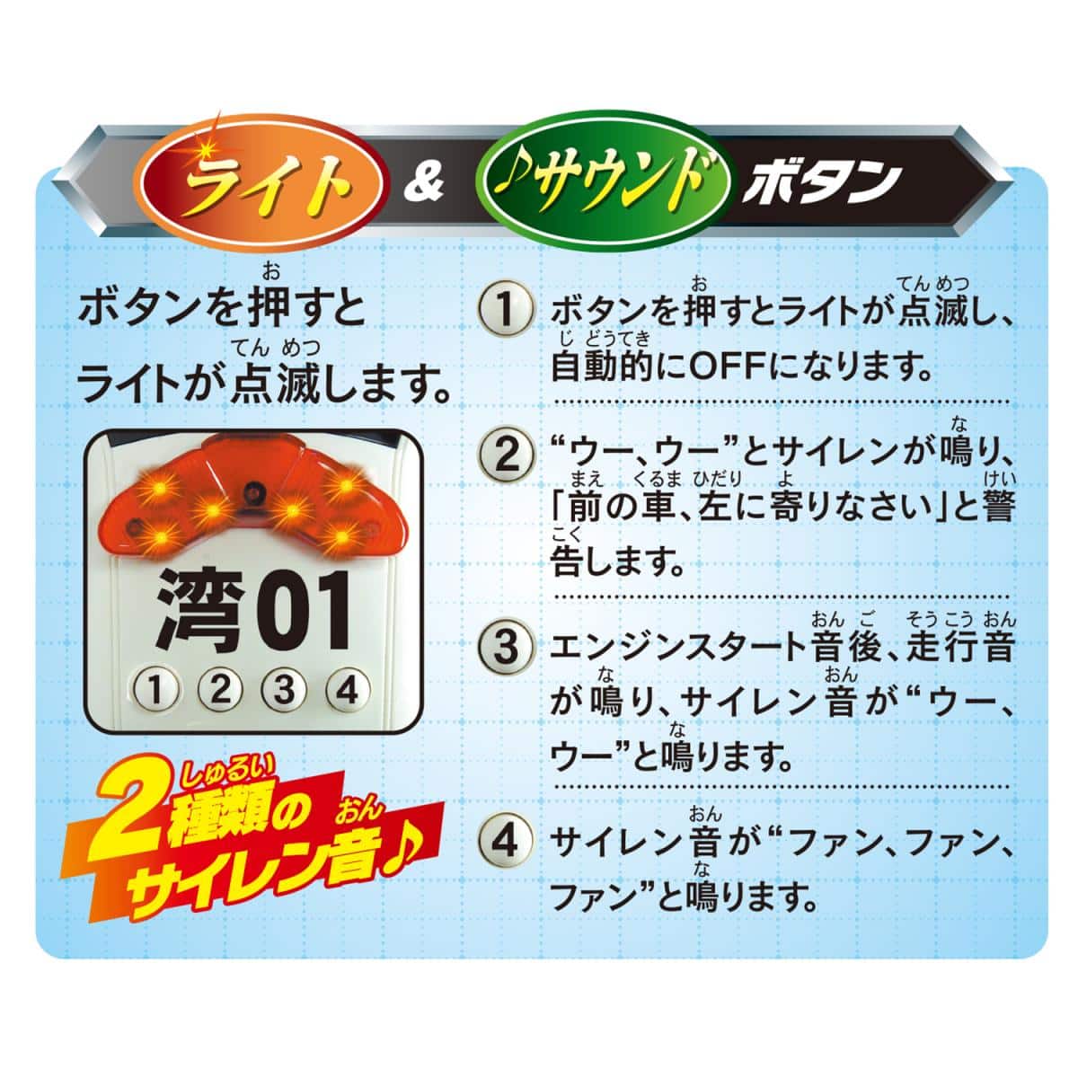 フリクション サイレンクラウンパトカーの商品画像4