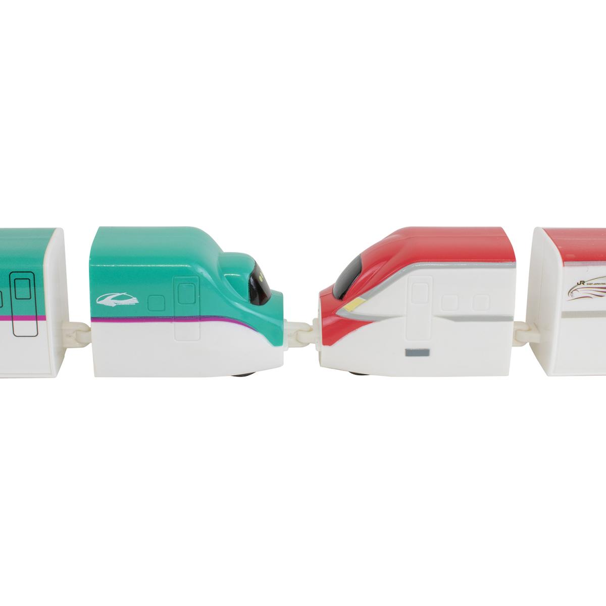 新幹線の連結セット はやぶさ&こまちの商品画像2
