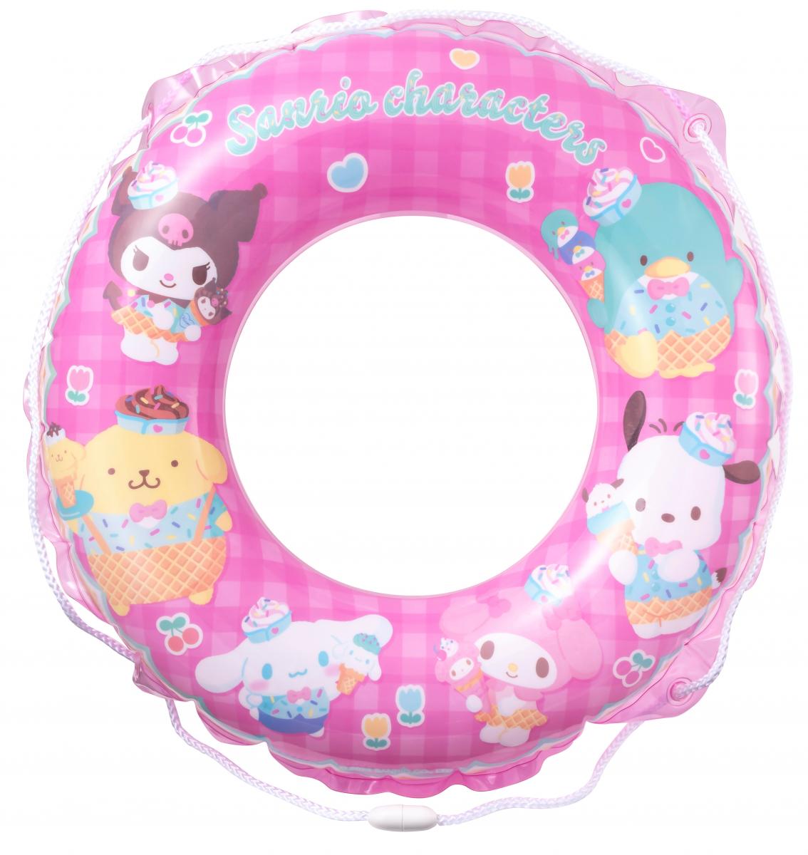サンリオキャラクターズ　60cmうきわの商品画像