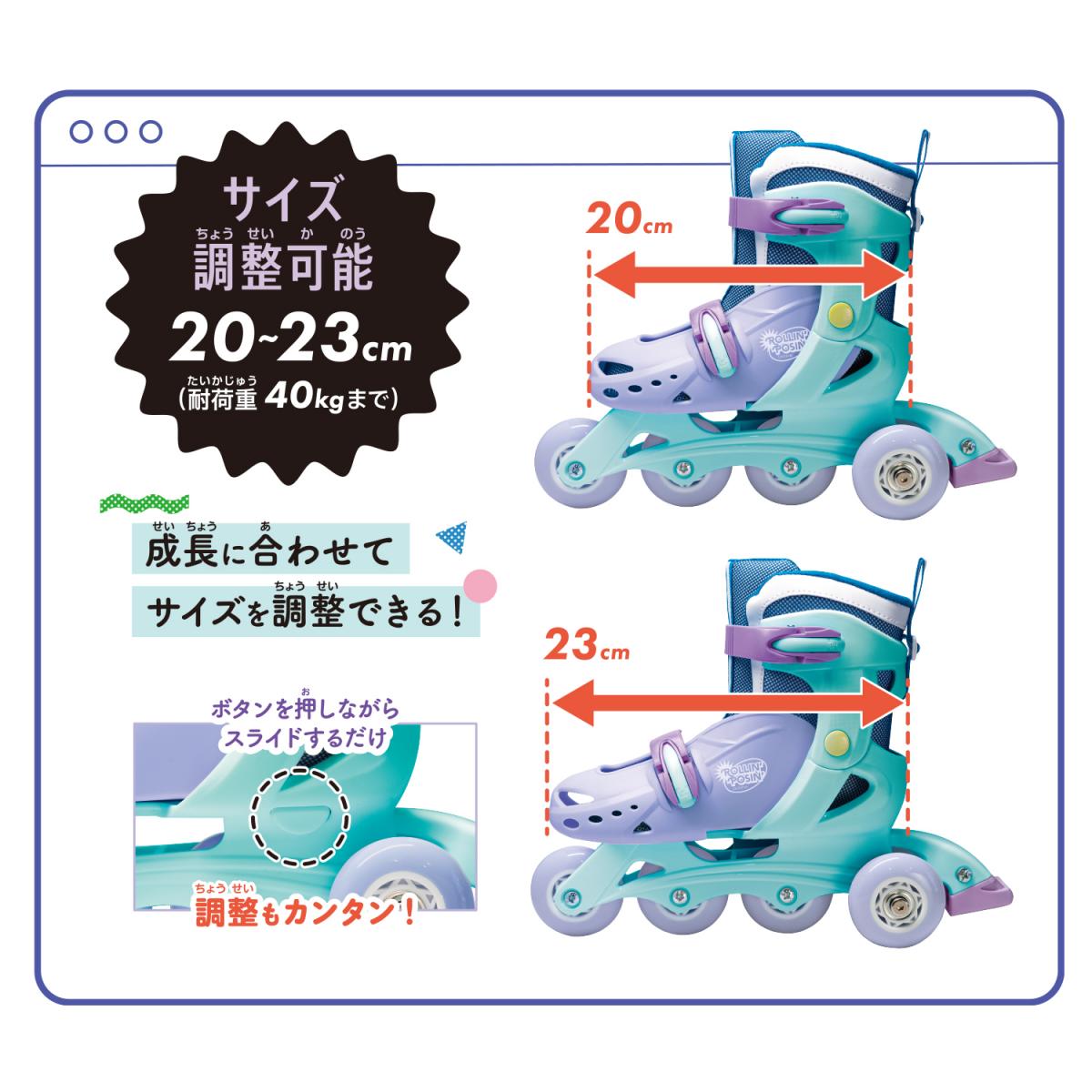 Rollin’ Posin’ Inline スマート ブルーの商品画像5