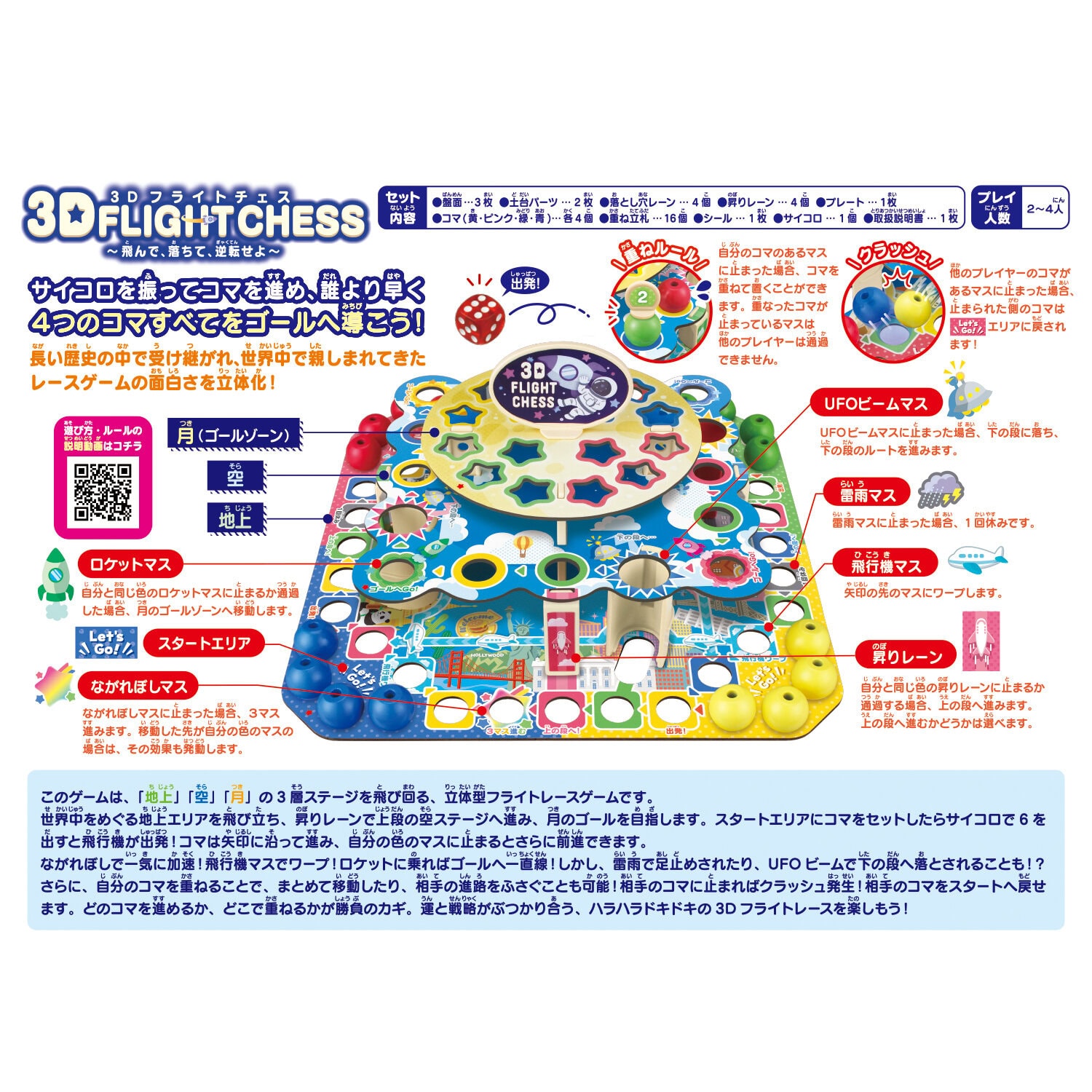3Dフライトチェス～飛んで、落ちて、逆転せよ～の商品画像5