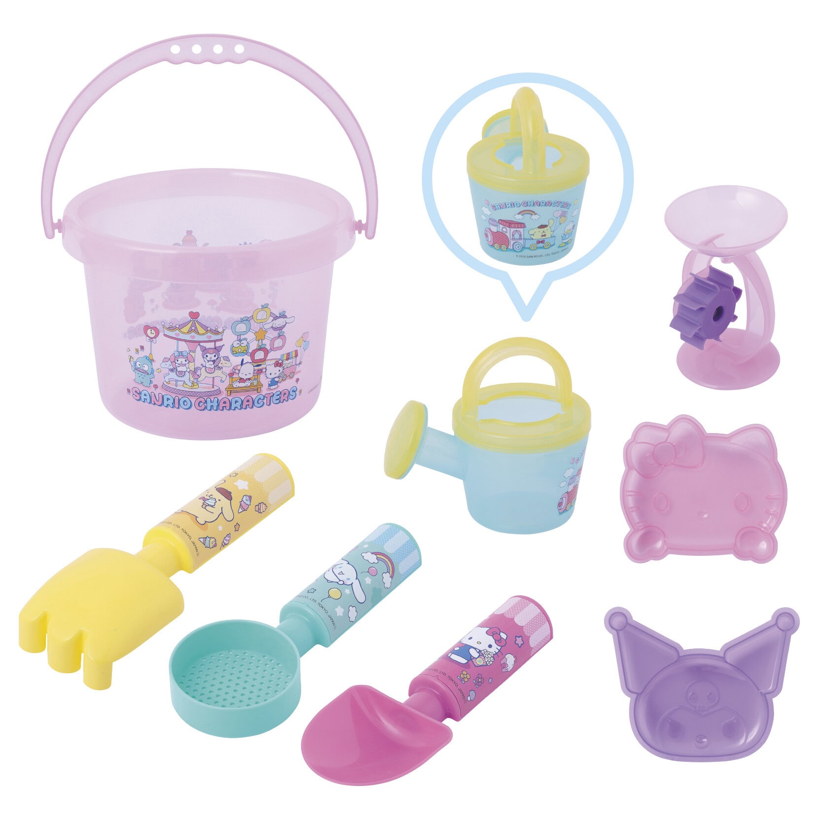 サンリオキャラクターズ バケツセットの商品画像