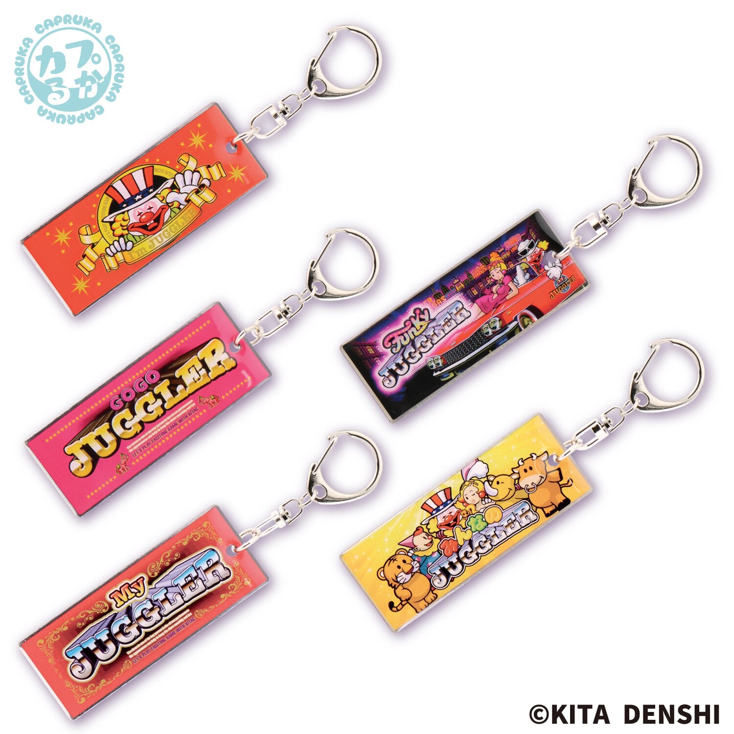 JUGGLER メタルパネルキーホルダーの商品画像2