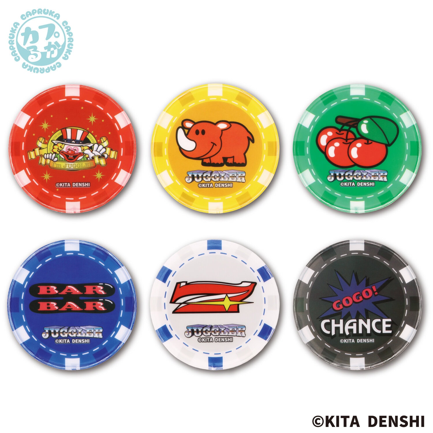 JUGGLER カジノコイン風PVCポーチの商品画像2