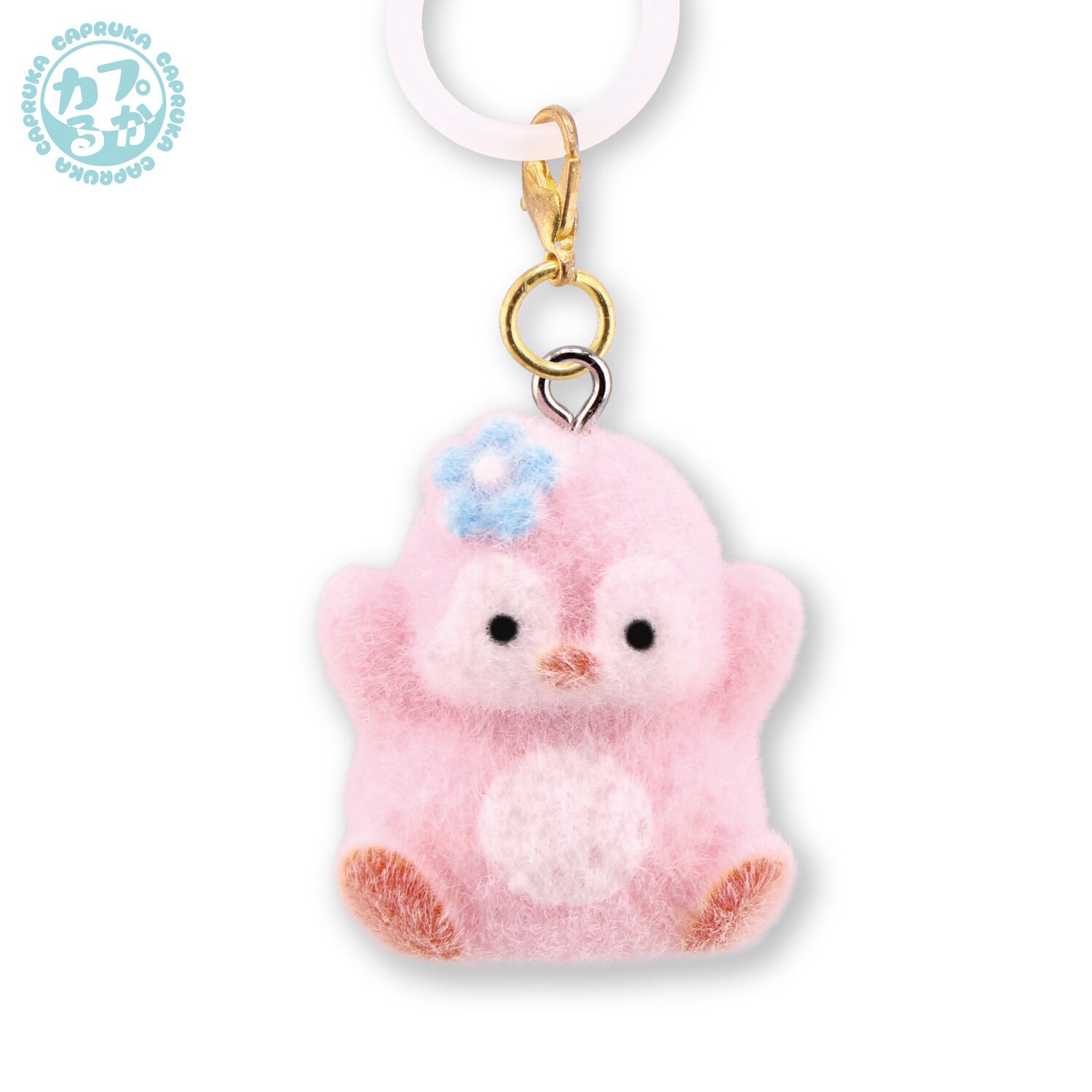 ふわふわペンギンめじるしフロッキーチャームの商品画像4