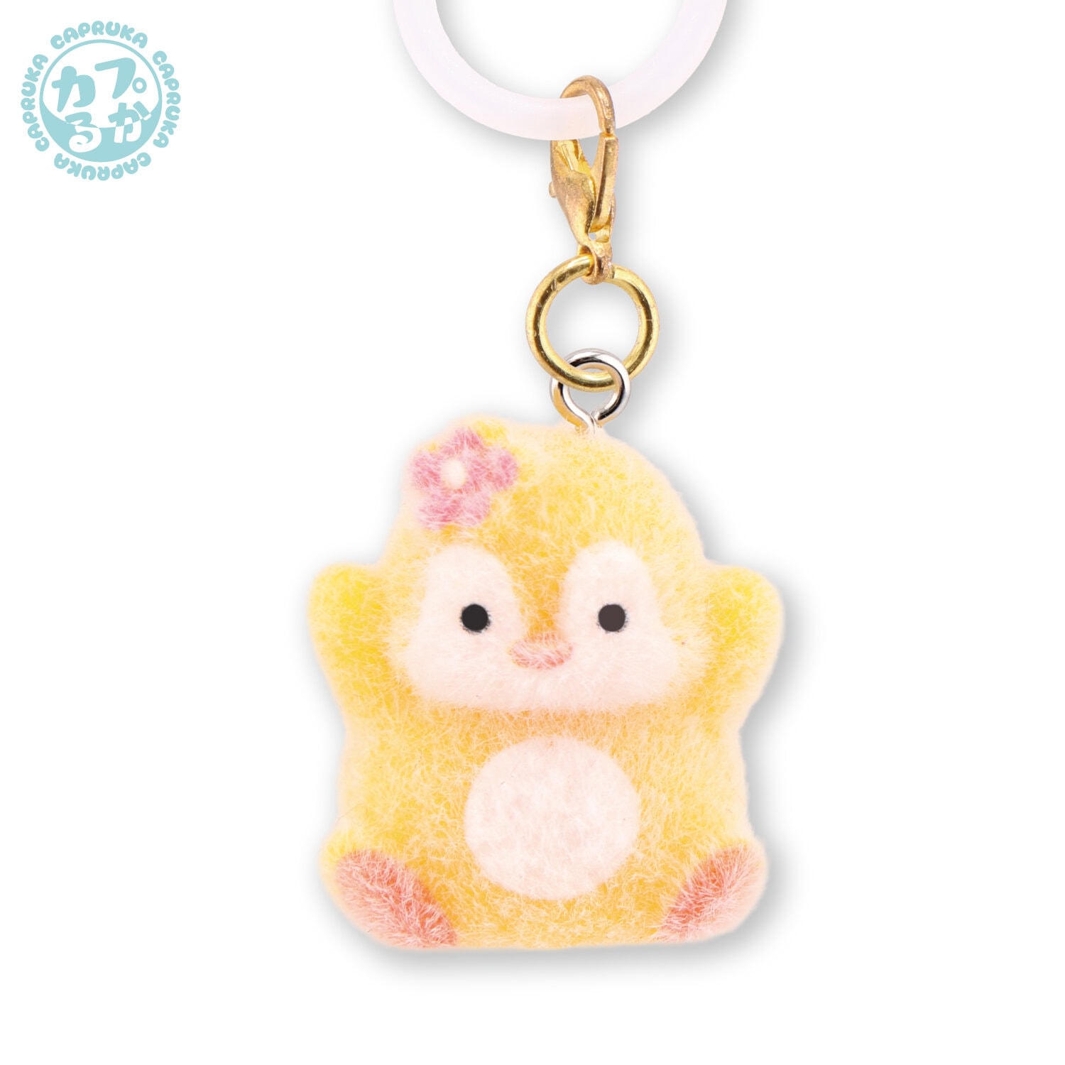 ふわふわペンギンめじるしフロッキーチャームの商品画像5