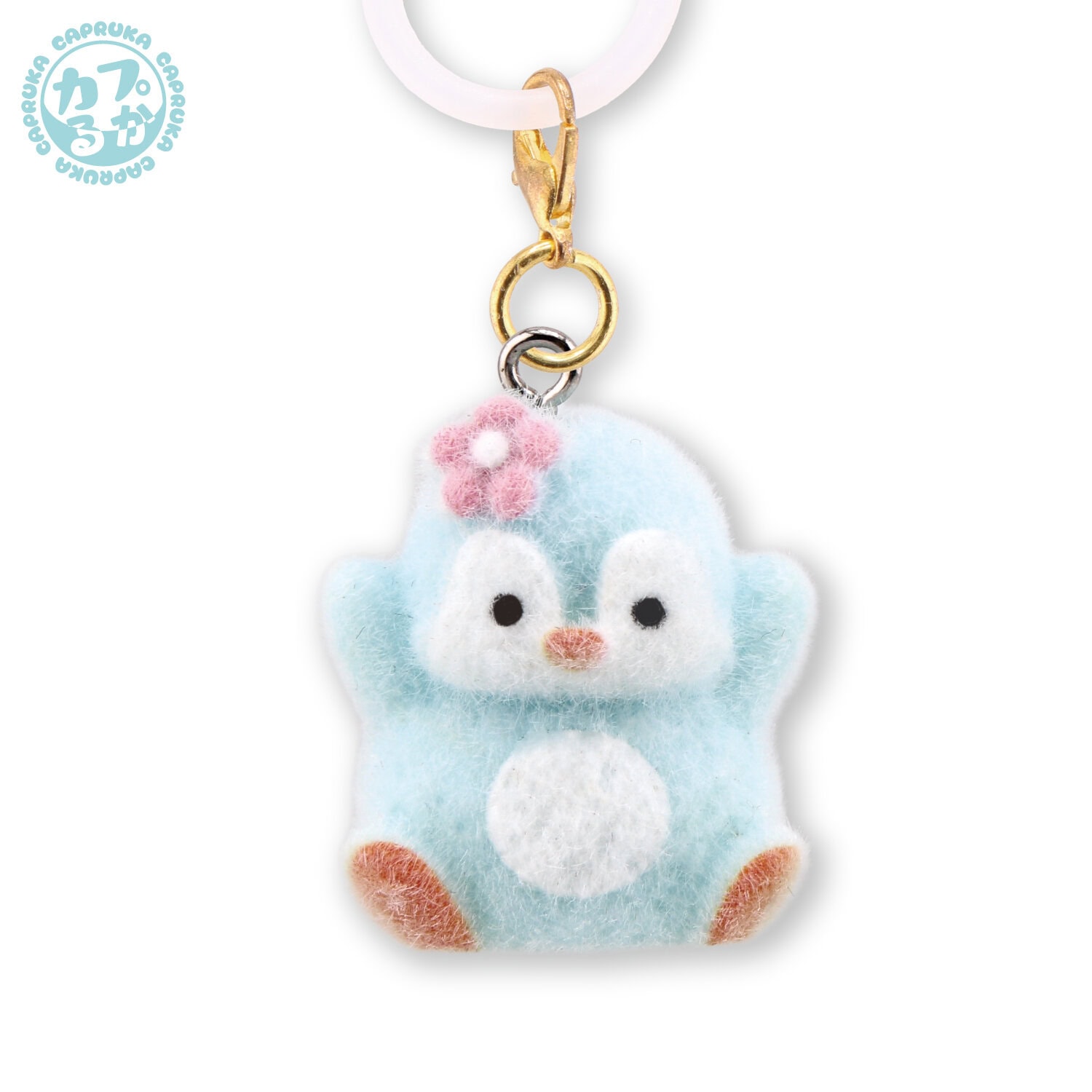 ふわふわペンギンめじるしフロッキーチャームの商品画像6