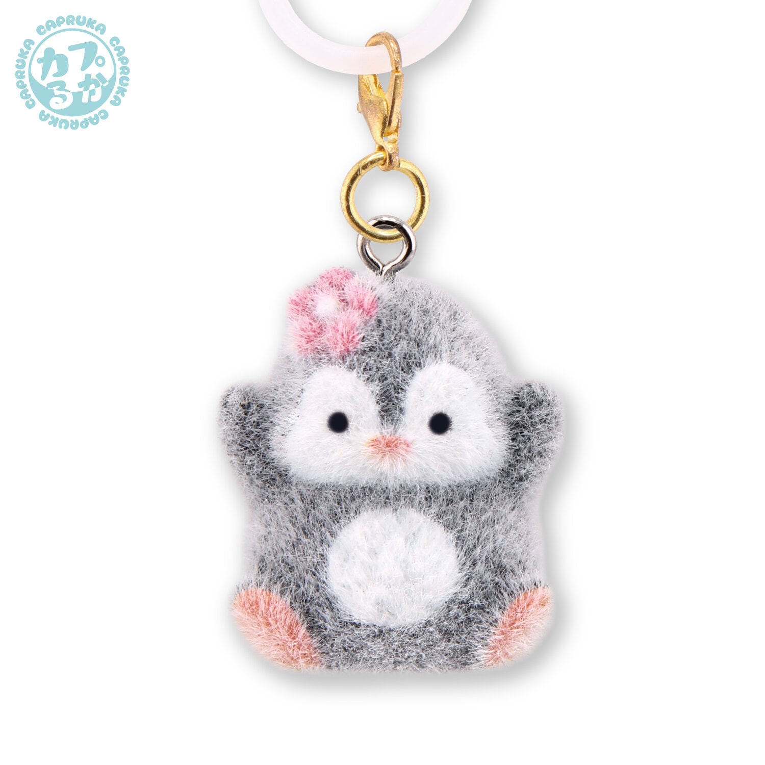 ふわふわペンギンめじるしフロッキーチャームの商品画像7