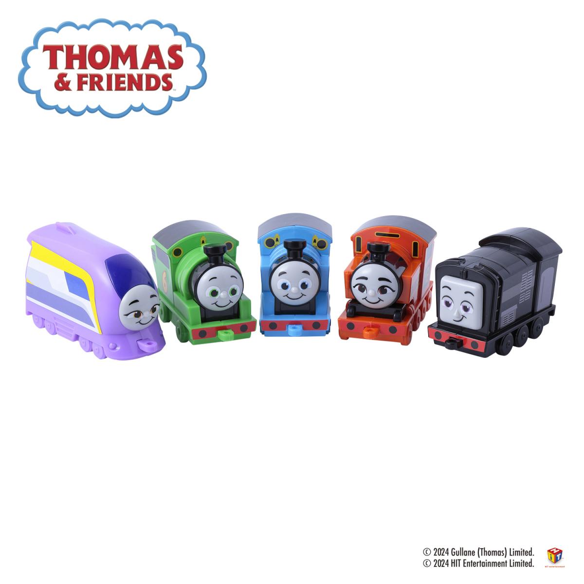 きかんしゃトーマストーマスの5両連結セットの商品画像
